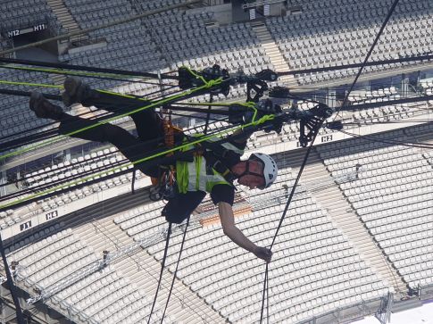 Rigging pour spectacle acrobatique Rigging pour spectacle acrobatique